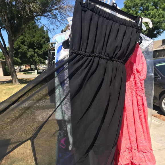 Strapless black dress - Picture 4 of 4